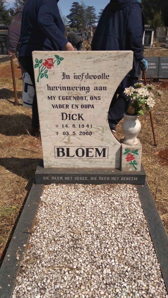 BLOEM Dick 1941-2000