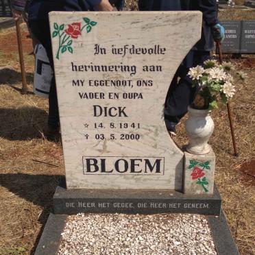 BLOEM Dick 1941-2000