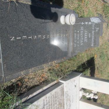 BLOMMESTEIN Jakkie Sebastian, van 1986-1990