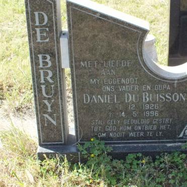 BRUYN Daniël du Buisson, de 1926-1996