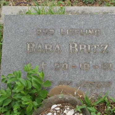 BRITZ Baba -1961