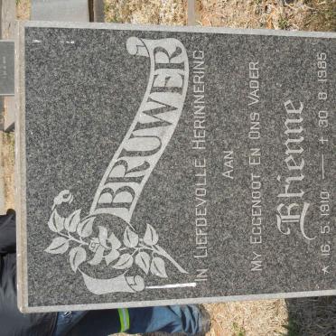 BRUWER Etienne 1910-1985