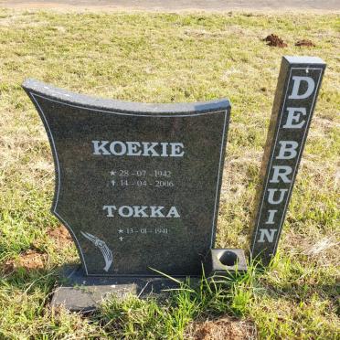 BRUIN Tokka, de 1941- &amp; Koekie 1942-2006