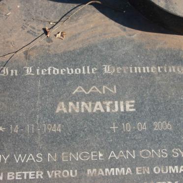 BRUMMER Broy 1937-1995 &amp; Annatjie 1944-2006