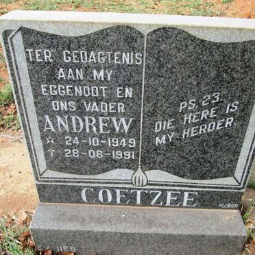 COETZEE Andrew 1949-1991