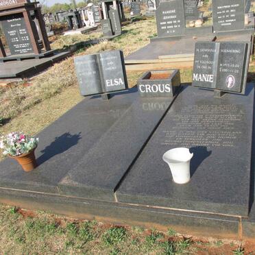 CROUS Manie 1955-2001 & Elsa 19?- 