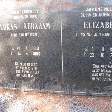 COETZEE Lukas Abraham 1919-1986 & Elizabeth 1927-2000_1