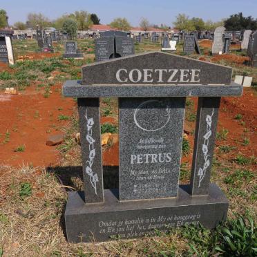 COETZEE Petrus 1968-2013