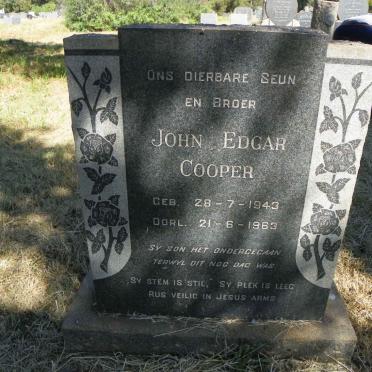COOPER John Edgar 1943-1963