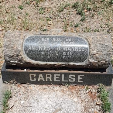 CARELSE Andries Johannes 1937-1977