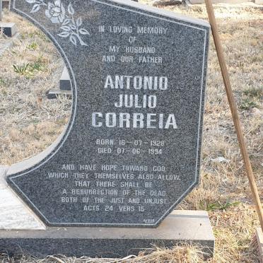 CORREIA Antonio Julio 1928-1994