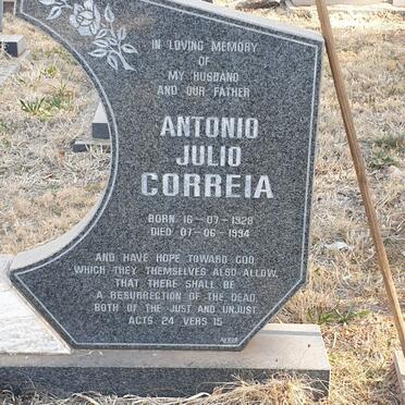 CORREIA Antonio Julio 1928-1994