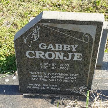 CRONJE Gabby 2005-2005