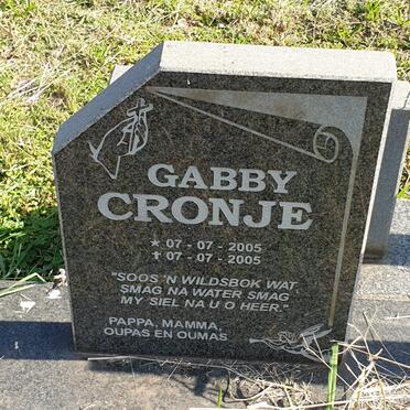 CRONJE Gabby 2005-2005