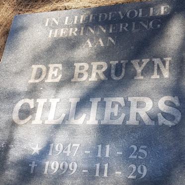 CILLIERS De Bruyn 1947-1999