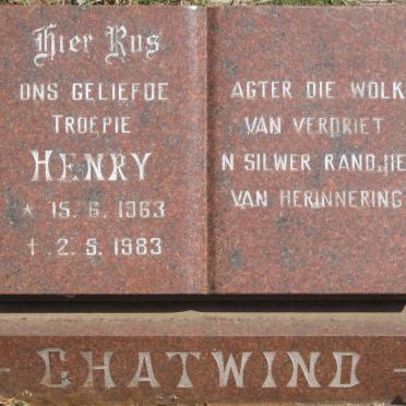 CHATWIND Henry 1963-1983