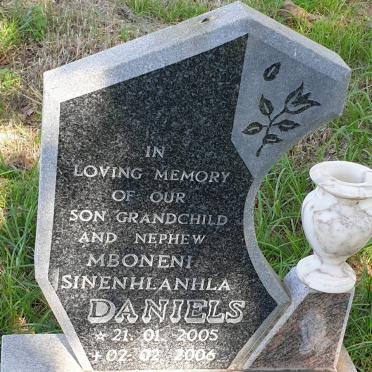 DANIELS Mboneni Sinenhlanhla 2005-2006