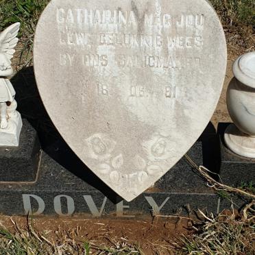 DOVEY Catharina 1981-1981