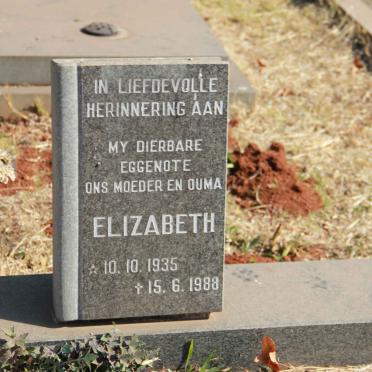 DEVENTER Elizabeth, van 1935-1988