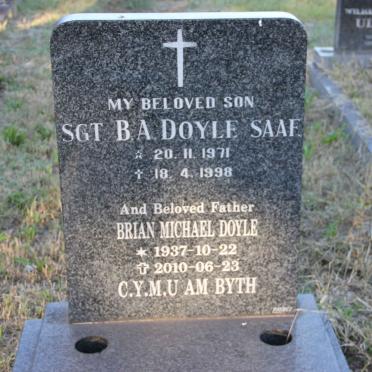 DOYLE B.A. 1971-1998 :: DOYLE Brian Michael 1937-2010
