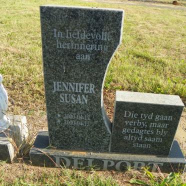 DELPORT Jennifer Susan 2000-2000