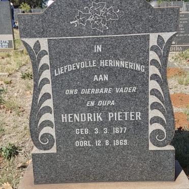 EHLERS Hendrik Pieter 1877-1969