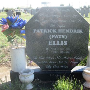 ELLIS Patrick Hendrik 1933-1997