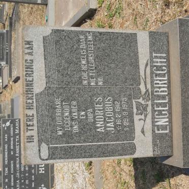 ENGELBRECHT Andries Jacobus 1912-1975