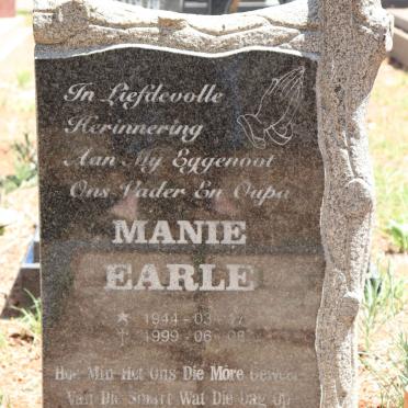 EARLE Manie 1944-1999