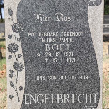 ENGELBRECHT Boet 1931-1971