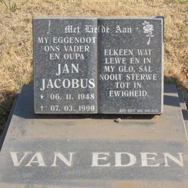 EDEN Jan Jacobus, van 1948-1999