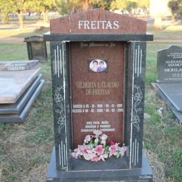FREITAS Gilberta, de 1956-2005 :: DE FREITAS 1999-2005