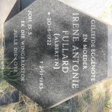 FULLARD Irene Antonie nee ALBERTYN 1922-1983