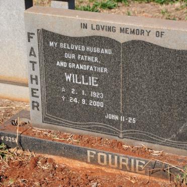 FOURIE Willie 1923-2000