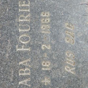 FOURIE Baba 1966-1966
