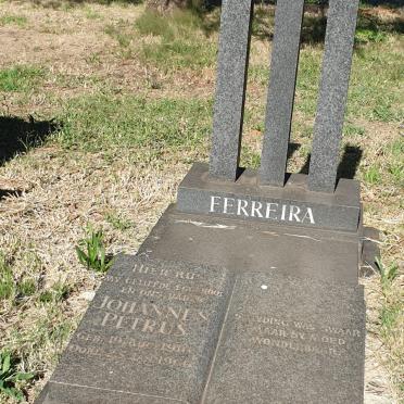 FERREIRA Johannes Petrus 1916-1966