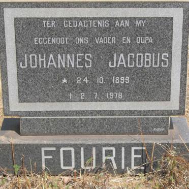 FOURIE Johannes Jacobus 1899-1978