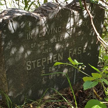 FASE Stephen 196?-1965