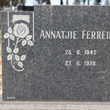 FERREIRA Annatjie 1942-1970