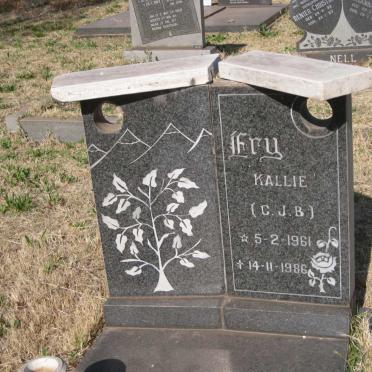 FRY C.J.B. 1961-1986