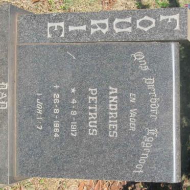 FOURIE Andries Petrus 1917-1964