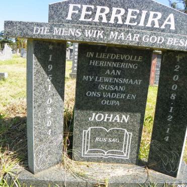 FERREIRA Johan 1951-2008
