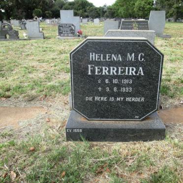 FERREIRA Helena M.C. 1913-1993