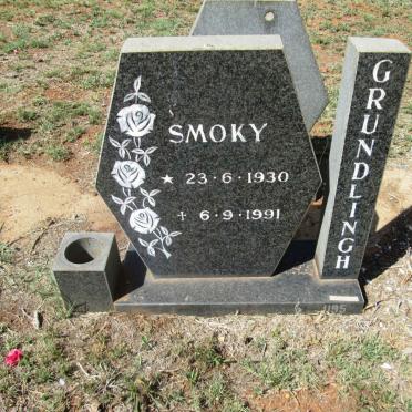 GRUNDLINGH Smoky 1930-1991