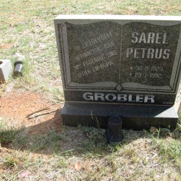 GROBLER Sarel Petrus 1923-1992