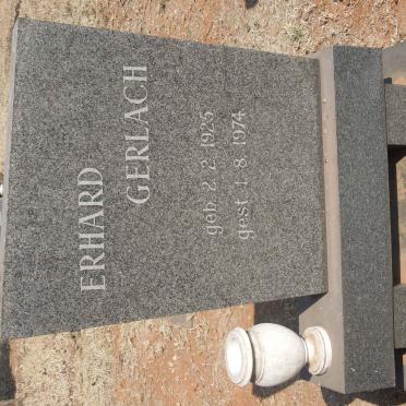 GERLACH Erhard 1925-1974