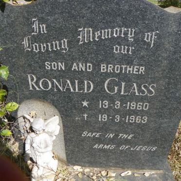 GLASS Ronald 1960-1963
