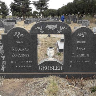 GROBLER Nicolaas Johannes 1898-1978 &amp; Anna Elizabeth 1904-