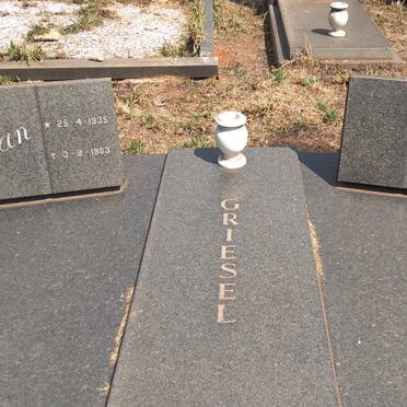 GRIESEL Jan 1935-1983