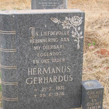 GROVE Hermanus Gerhardus 1931-1978